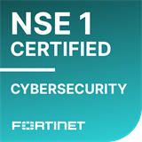 Fortinet NSE 1 Certified badge